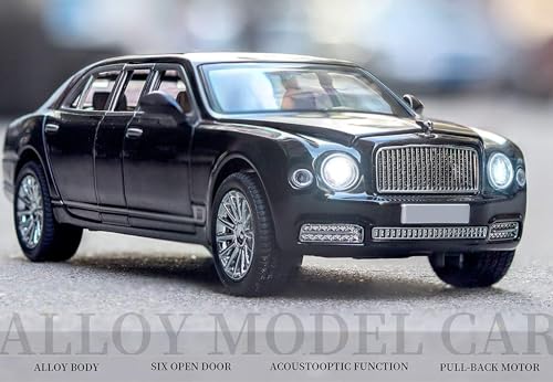Image of DieCast Zinc Alloy 1 /24 Scale Bentlley Continental GT Coupe with for Openable Doors,Working Headlights & TailLights【Colors as Per Stock】