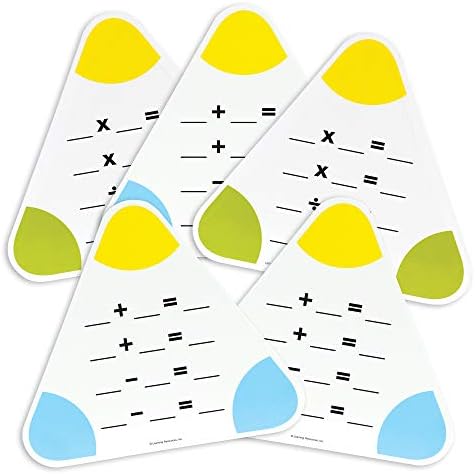 Learning Resources Write and Wipe Fact Family Boards