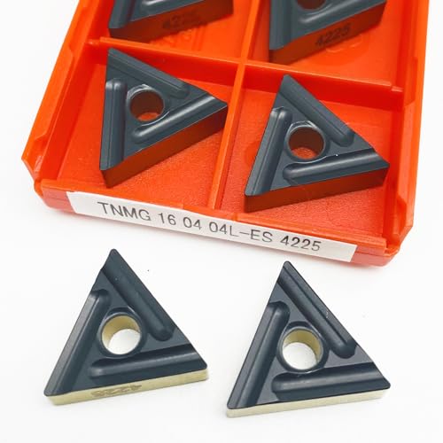 Insertos de carburo para torno 10pcs TNMG160404L miniatura 1