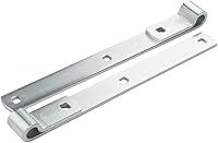 Vista 7 de National Hardware N130-054 290BC Bisagras de gancho de tornillo/correa en zincado, paquete de 2, 8 pulgadas
