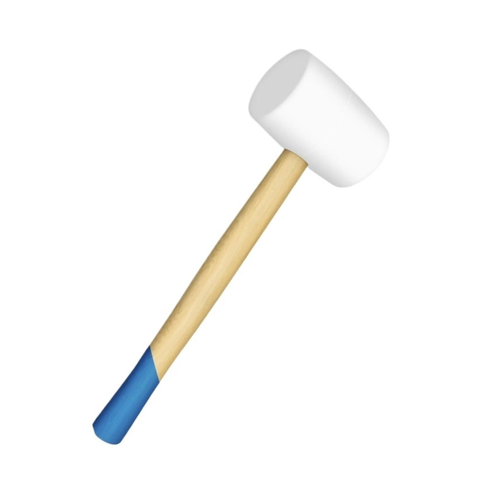 Naqzrxpml Color1 Rubber Mallet Hammer 8Oz -Slip Flooring Woodworking Ceramic Install Slabs Bricklaying