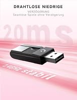 Gvyugke 2.4GHz Gaming Headset Wireless für PS5, PS4, PC, Switch, Mac – Ansicht 4