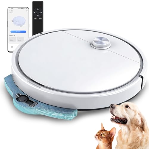 La mejor comparación de Aspiradora Robot Koblenz disponible en línea. 43 KOZFULE Aspiradora Robot Automática, 4600 Pa Potente Aspiración, Ultradelgada y Silenciosa, WiFi/Alexa/App, 6 Modos, Robot Aspirador Trapeador para Pelo de Mascotas y Suelos...