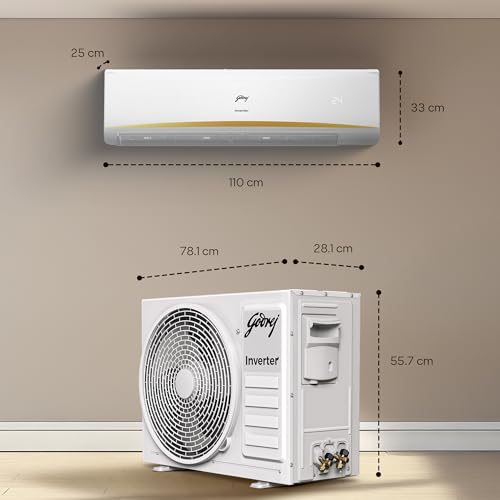 Godrej 2.5 Ton 3 Star AI Inverter Split AC EI 30LINV3R32-WWR - Image 6 of 8