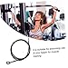 TOGEVAL 2pcs Workout Cables Multi-Function Pulley System Replacement Cables for Gym Exercises for All Fitness Levels