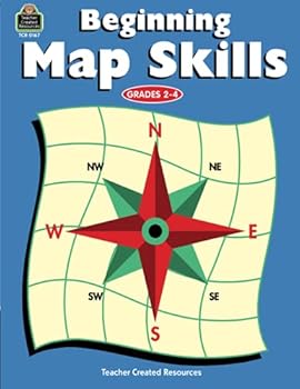 Teacher Created Resources TCR0167 Beginning Map Skills, 0.1" Height, 8.5" Width, 11" Length