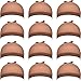 Produktbild Nylon Perücke Kappe,12 Stück haarnetz für perücken perückennetz Unisex perücke Kappe stück Kappen Elastic Stocking zwischenlagen Cap Nylon Stretch caps perrücke Wig Haare Wigs