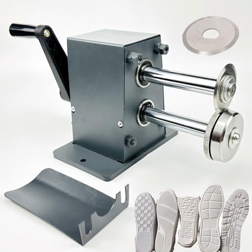 Shoe Bottom Cutting Machine, Manual Leather Cutter Device, Max Cutting