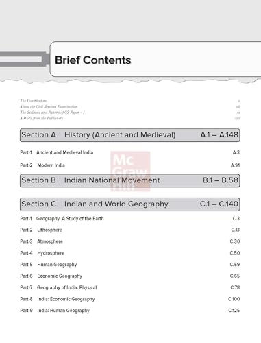 Image of UPSC Prelims 2026: General Studies Paper 1 (Complete Manual) | GS Paper 1 Manual | 1300+ Prelims PYQs (2013-2025) | 1500+ Topic-wise Practice Questions | 5 Full-Length Mock Test on McGraw Hill Edge