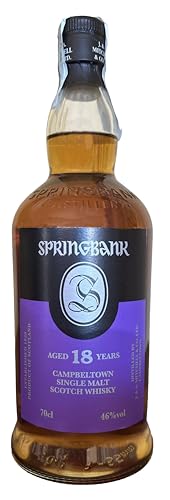 Springbank 18 Jahre Campbeltown Single Malt Scotch Whisky – 70cl
