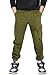 Produktbild CAMLAKEE Jungen Jogger Hose aus Twil Kinder Slim Fit Cargohose mit elastischem Bund und Kordelzug, Armeegrün, 152-158 / Herstellergröße 160