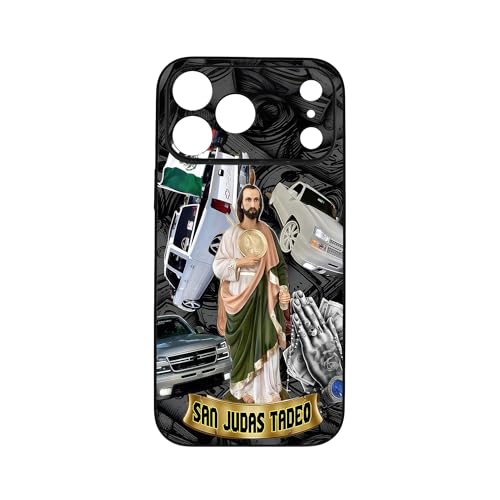 qizjio San Judas Phone Case Shockproof Protective for iPhone 17 Pro Max