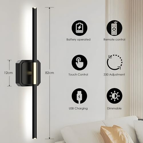 Aplique de pared moderno RGB para crear ambiente en tu dormitorio 6
