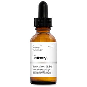 The-Ordinary-Caffeine-Solution-5-EGCG-30ml-Reduces-Appearance-of-Eye-Contour-Pigmentation-and-Puffiness The Ordinary Caffeine Solution 5% + EGCG, Depuffing Eye Serum for Dark Circles and Tired Eyes, 1 Fl Oz