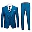 1 Button Lake Blue
