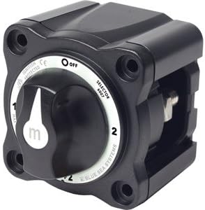 BLUE SEA BATTERY SWITCH MINI FOUR POSITION "Prod. Type: Electrical"