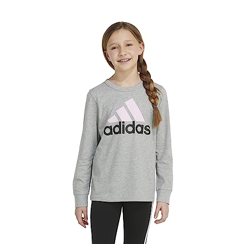 adidas Girls' Long Sleeve Regular Fit Tee3