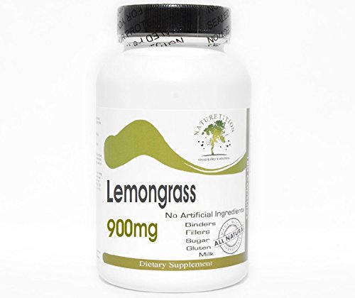Naturetition Supplements Lemongrass 900mg ~ 180 Capsules - No Add...