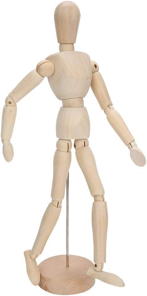 Maniquí de Madera Articulado para Dibujo 30cm miniatura 8
