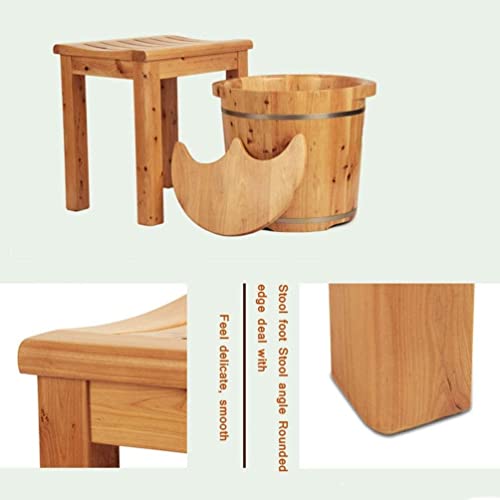Tina de Madera para Baño de Pies Katzowen miniatura 2