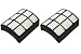 Green Label 2 Pack Replacement HEPA Filter F86 for Dirt Devil Vacuum Cleaners (Compares to 440006419)
