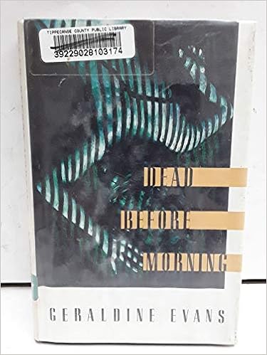 Dead Before Morning book cover