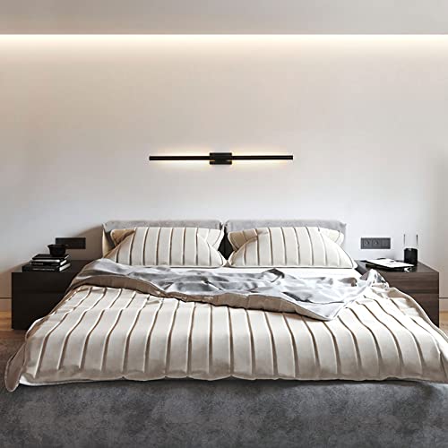 Qsdcvis 2Pack Slender Bar Linear Mirror Light For Modern Led Linear Wall Light Long Strip Wall Bathroom Corridor Aisle Living Room Background Bedroom Bedside Indoor Wall Lam #TOP13