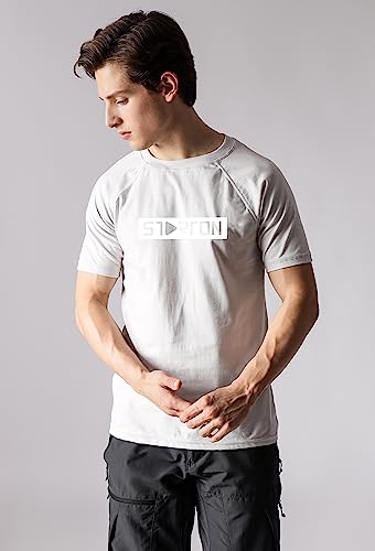 Image of Trendy Men's Round Neck T-Shirt Pure Pre Combed Cotton Bio-Washed 3D Print (STM-003)