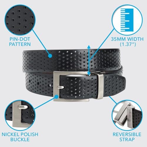 TGW Men's Players Perforated Reversible Belt for Golfing2