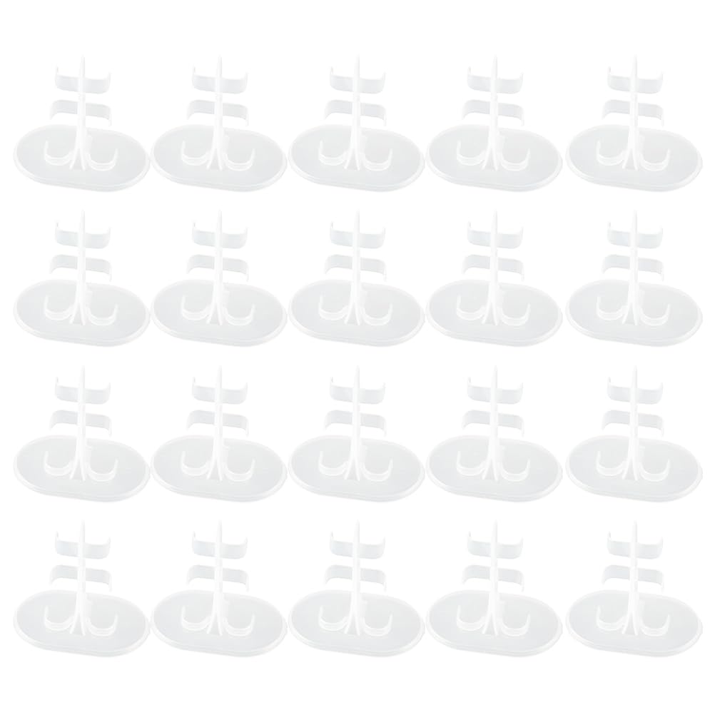 Milisten 20 Pièces Support De Poupée Stand De Poupée Pour Et Accessoires Support De Jambe Pour Présentoir De Figurines Décoration De Chambre D'Enfant Vitrine Et Étagère