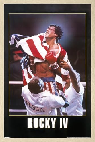 Trends International Rocky IV (1985) - One Sheet Wall Poster, 34L x 22.4W, Blonde Framed Version