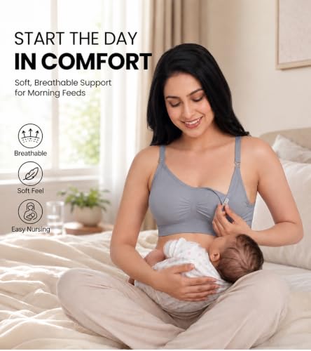 Image of DClub Comfort Revolution Seamless Bra -Easy lite Full-Coverage Wireless Everyday Bra with Soft Comfort with Removable Pad.