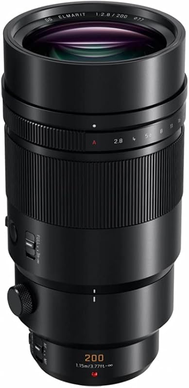 PANASONIC LUMIX G Leica DG ELMARIT Professional Lens, 200mm, F2.8 ASPH., Mirrorless Micro Four Thirds, Power Optical O.I.S., H-ES200, Includes 1.4X Teleconverter DMW-TC14, (USA Black) | 1.4X Teleconverter DMW-TC14, 200mm, H-ES200, F2.8 ASPH, Power Optical O.I.S