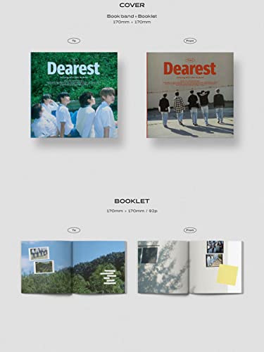 N.FLYING DEAREST 8th Mini Album Full Set 2 Ver avec Posters K-POP - 6