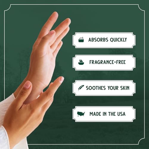 Bag Balm Vermont's Original Hand & Body Dry Skin Lotion with Shea Butter and Jojoba, Daily Hand Lotion for Dry Hands - Fragrance-Free, Non-Greasy Hand Moisturizer, Tube - 3oz, 2 Pack