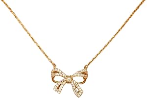 Bow Pendant Necklace: A Dainty and Minimalist Gift for Teenage Girls