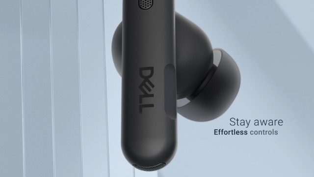 Dell Pro Plus Earbuds EB525 Wireless Bluetooth 5.3 Earbuds with AI