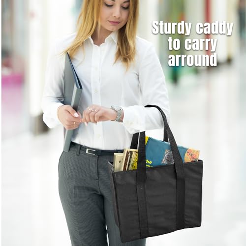Bolsa organizadora plegable color negro miniatura 5
