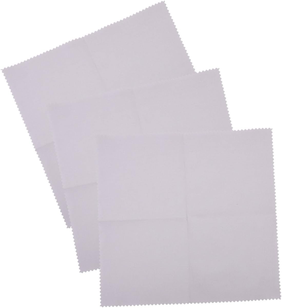 Toddmomy 3pcs Light Grey Instrument Cleaning Cloths Soft Microfiber Wiping Cloths for Piano Violin Guitar and More Reusable Lint Lightweight for Music