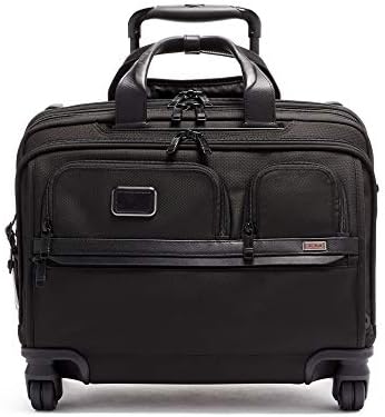 Tumi Unisex Alpha 3 Deluxe 4 Wheeled Laptop Case Brief