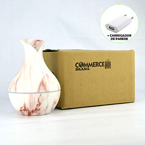 Umidificador de Ar Ultrassônico Aromatizador Marmore Rosa CBRN12206