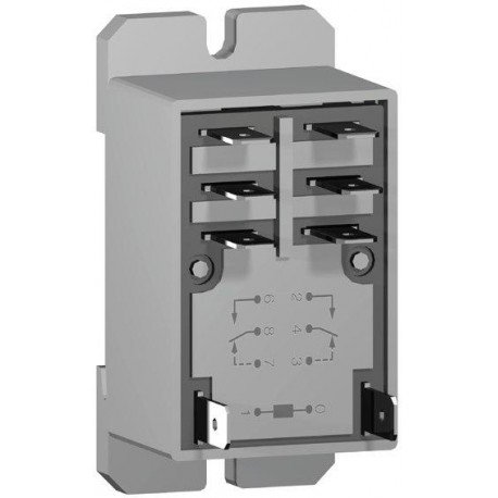 Enclosed Power Relay, 6Pin, 230Vac, Dpst-No