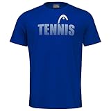 Cuello redondo de canalé Head Club Colin T-Shirt Men Blusas y Camisetas, Azul, 3XL Mens