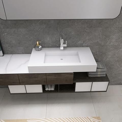 MEDUNJESS 35" Wall Mounted Sink Cover