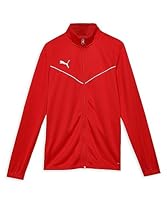 Puma Kinder Trainingsjacke Teamrise Training Poly Jacket, Red-Puma White, 140, 657393