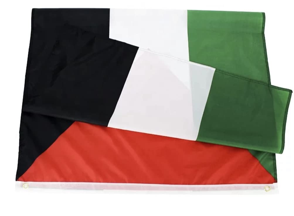 FlagSuperstore Palestine Flag 5 x 3 FT - 100% Polyester With Eyelets ©
