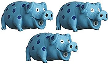 Pet Supplies : Multipet Goblets Pig Latex Dog Toy Assorted Colors