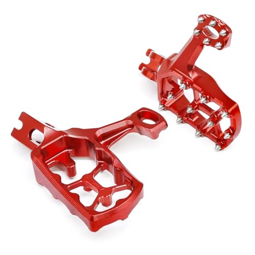 Repose-pieds de motocross confortables pour les sorties enduro