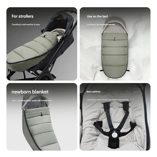 Universal-Fußsack für Kinderwagen, Fußsack, wasserdicht und winddicht, Universal-Fußsack für Kinderwagen, passend für alle Kinderwagen