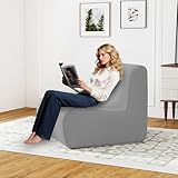 Esthétique minimaliste et application polyvalente : La silhouette épurée et la housse beige/grise donnent à ce canapé compressé un look élégant et moderne qui s’intègre à tout décor. Parfait pour le salon, la chambre, le bureau, etc., il offre un espace précieux pour le divertissement ou la détente.